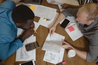 business loan discussion